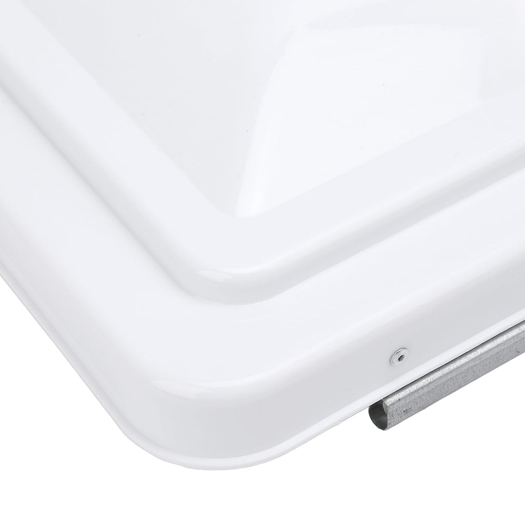 2 Pack 14 Inch White Polypropylene RV Roof Vent Cover K37199
