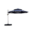 10 FT Navy Blue Cantilever Patio Umbrella U96208