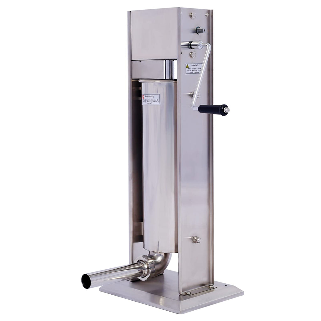Stainless Steel 15LB Dual Speed Vertical Manual Sausage Stuffer A754700