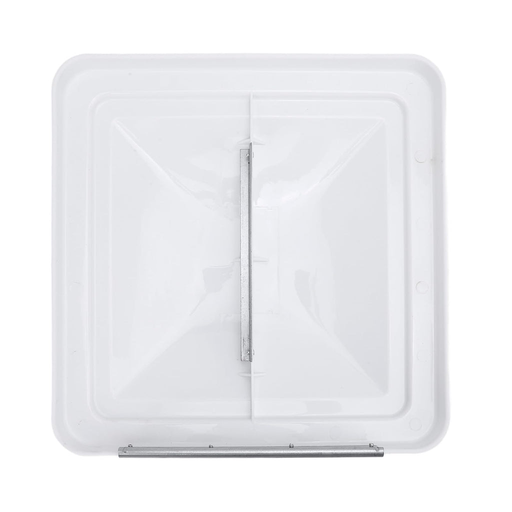 2 Pack 14 Inch White Polypropylene RV Roof Vent Cover K37199