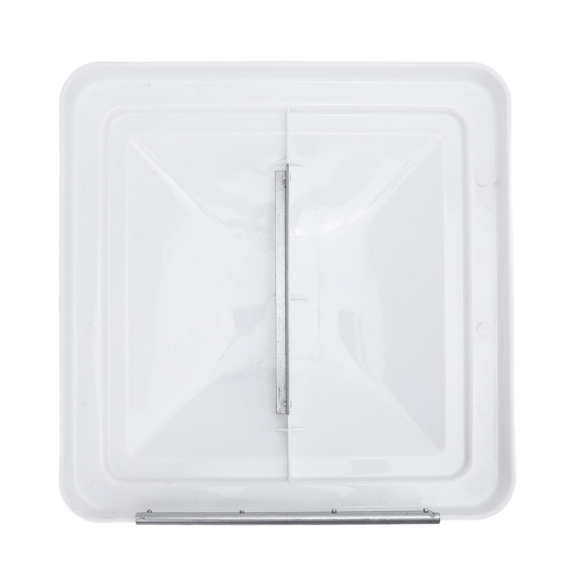 2 Pack 14 Inch White Polypropylene RV Roof Vent Cover K37199