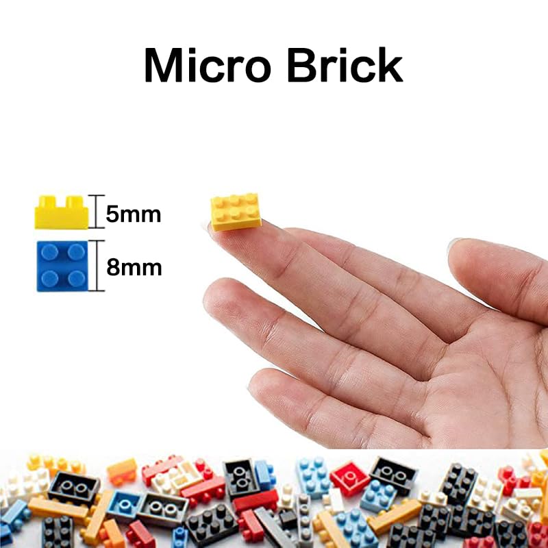 2801Pcs Swan Castle Architecture Micro Building Bricks Model Kit C592
