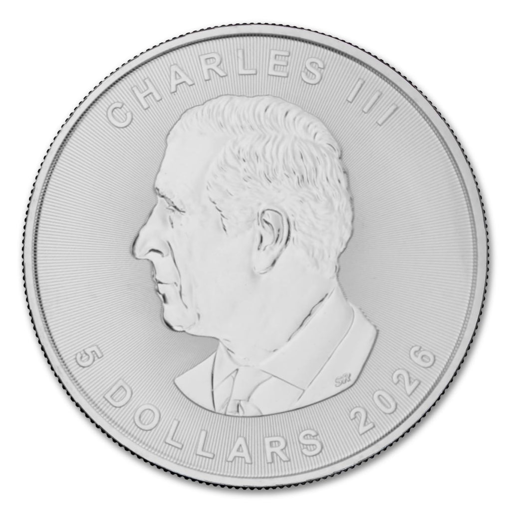 1 oz Canadian Maple Leaf Silver S4381
