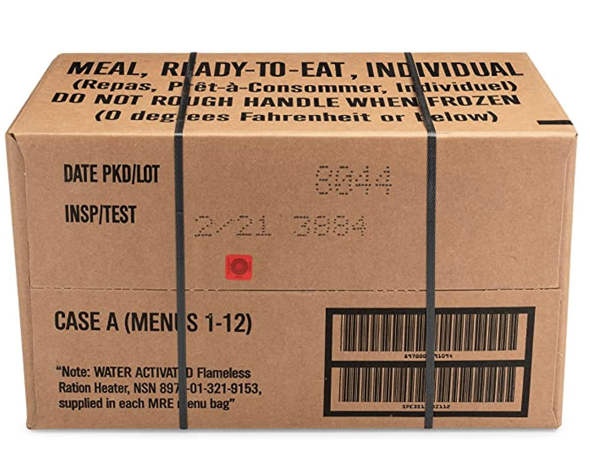 24ct MRE Meals Ready to Eat L295