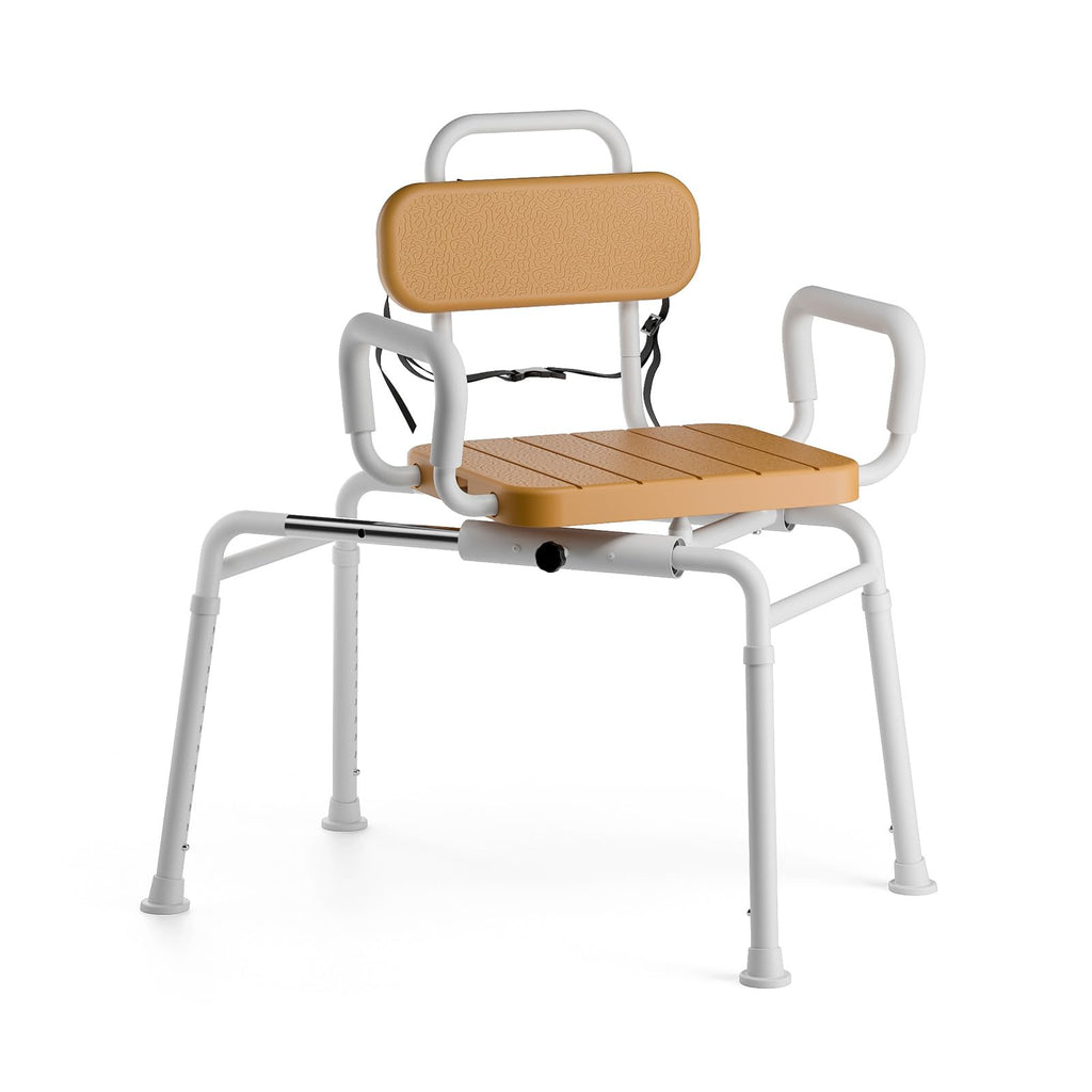 Sliding Shower Chair with Swivel Seat D5515