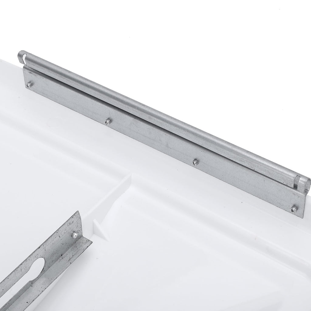 2 Pack 14 Inch White Polypropylene RV Roof Vent Cover K37199