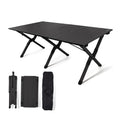 Folding Aluminum Camping Table with Carrying Bag K895042