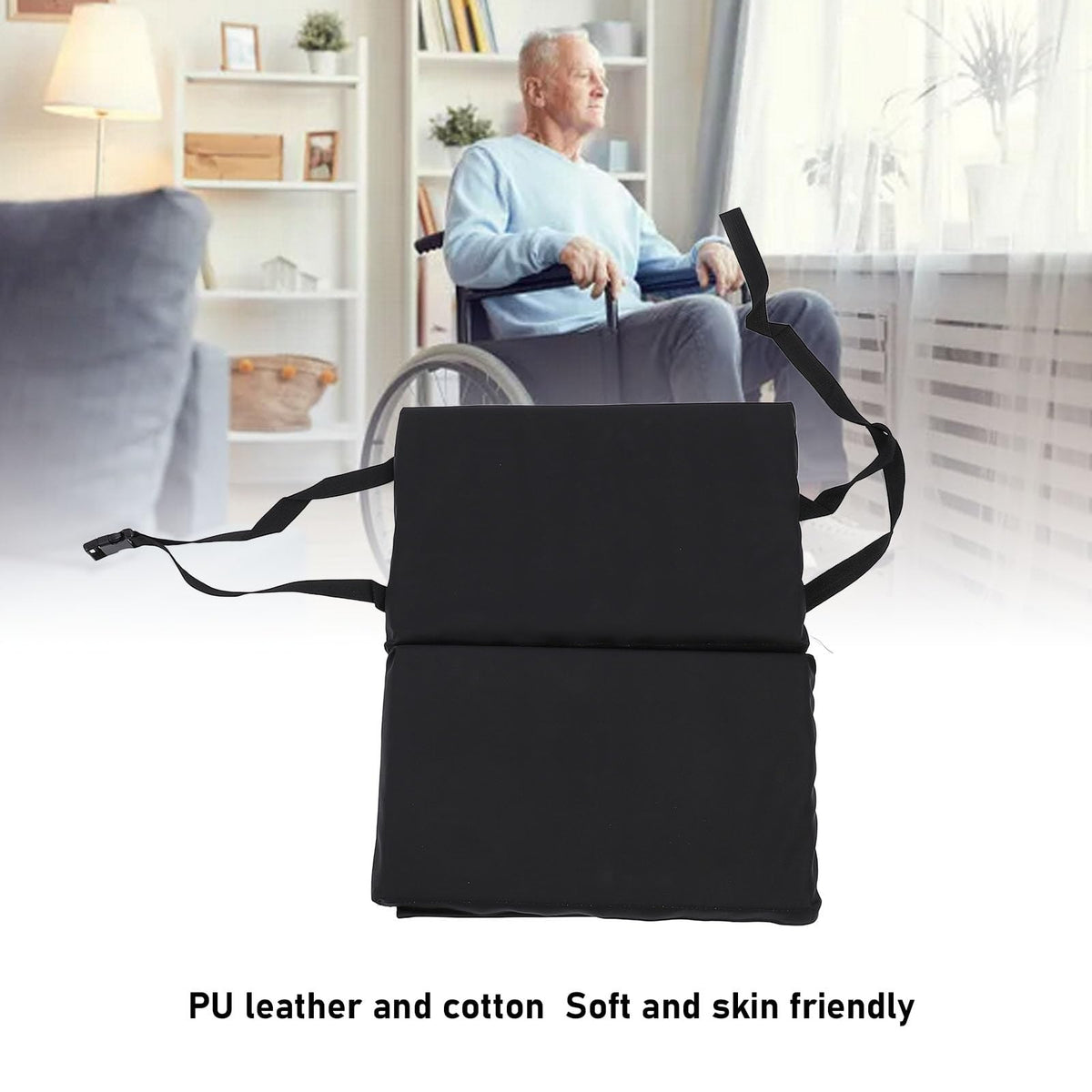 Padded Wheelchair Foot Rest with Quick Release Strap H87979