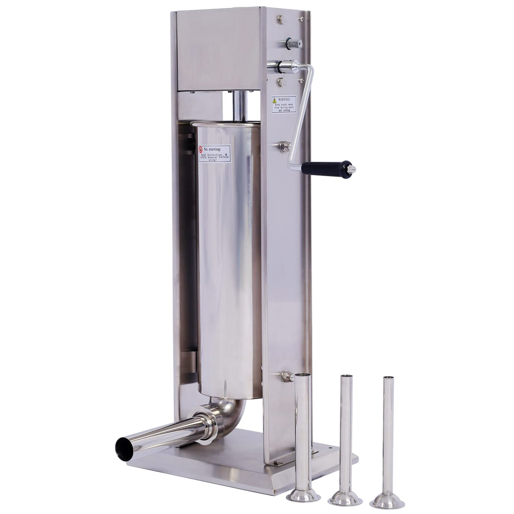 Stainless Steel 15LB Dual Speed Vertical Manual Sausage Stuffer A754700