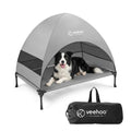 Elevated Outdoor Dog Bed with Canopy K735