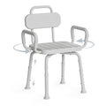 Swivel Shower Chair with Back and Arm X99398