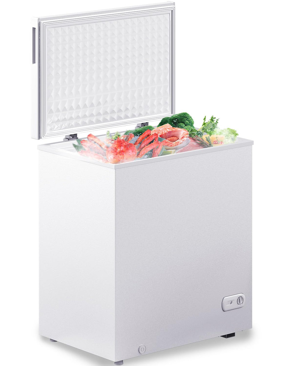 White 10.0 Cu Ft Chest Freezer A7784