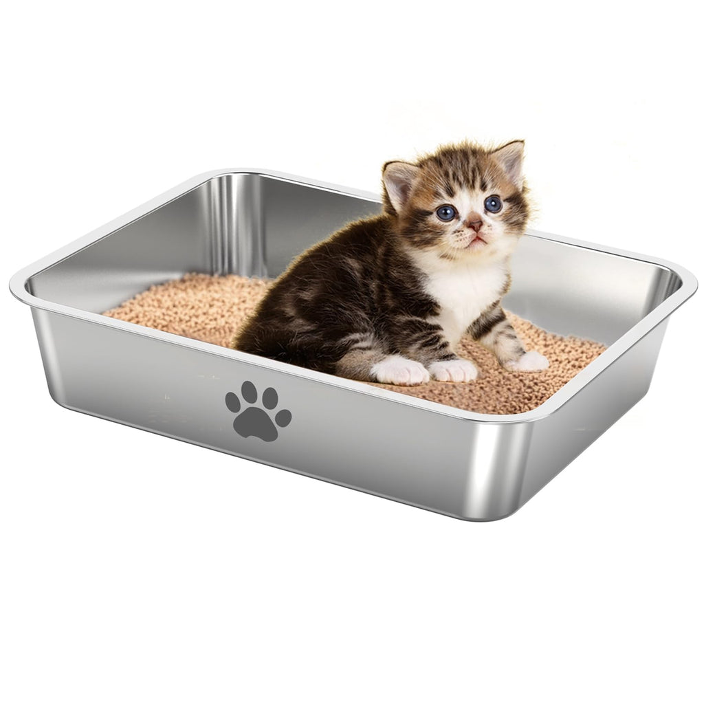 Stainless Steel Cat Litter Box Z2347