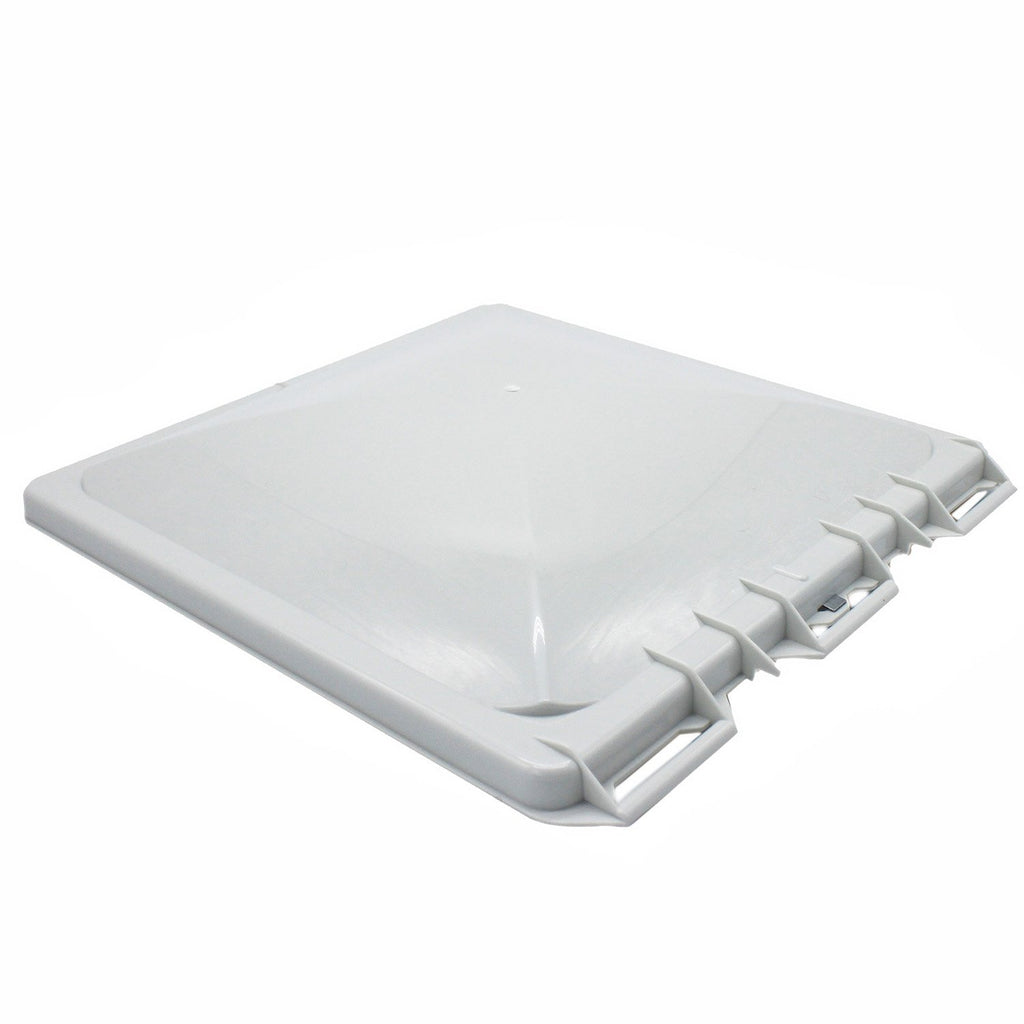 RV Roof Vent Cover 13 x 14 x 2 inch White UV-resistant Polypropylene B146