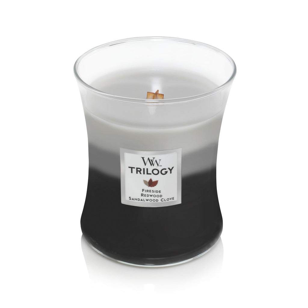 Scented Trilogy Candle with Crackling Wick K2469