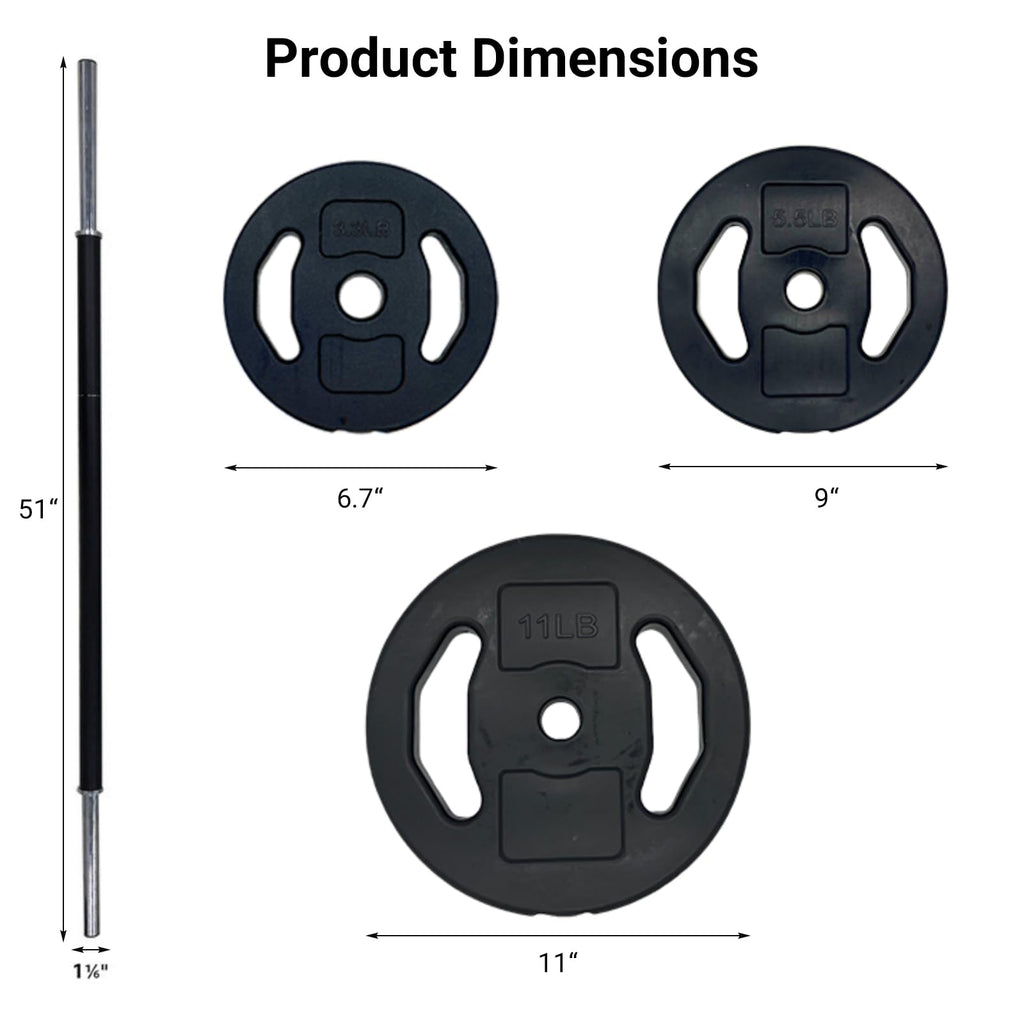 Adjustable Barbell Weight Set D48308