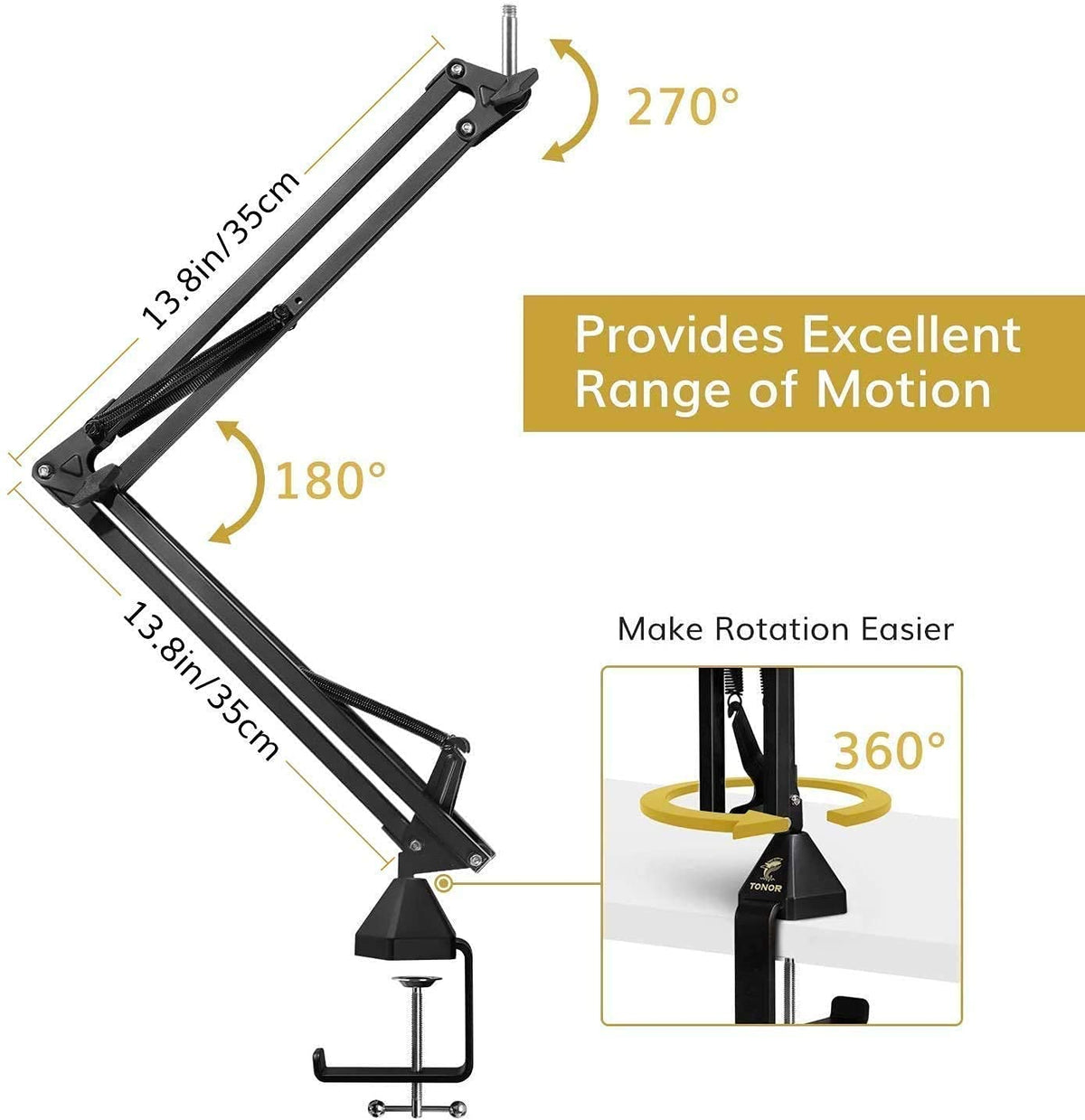 USB Microphone and Microphone Arm Stand M454810