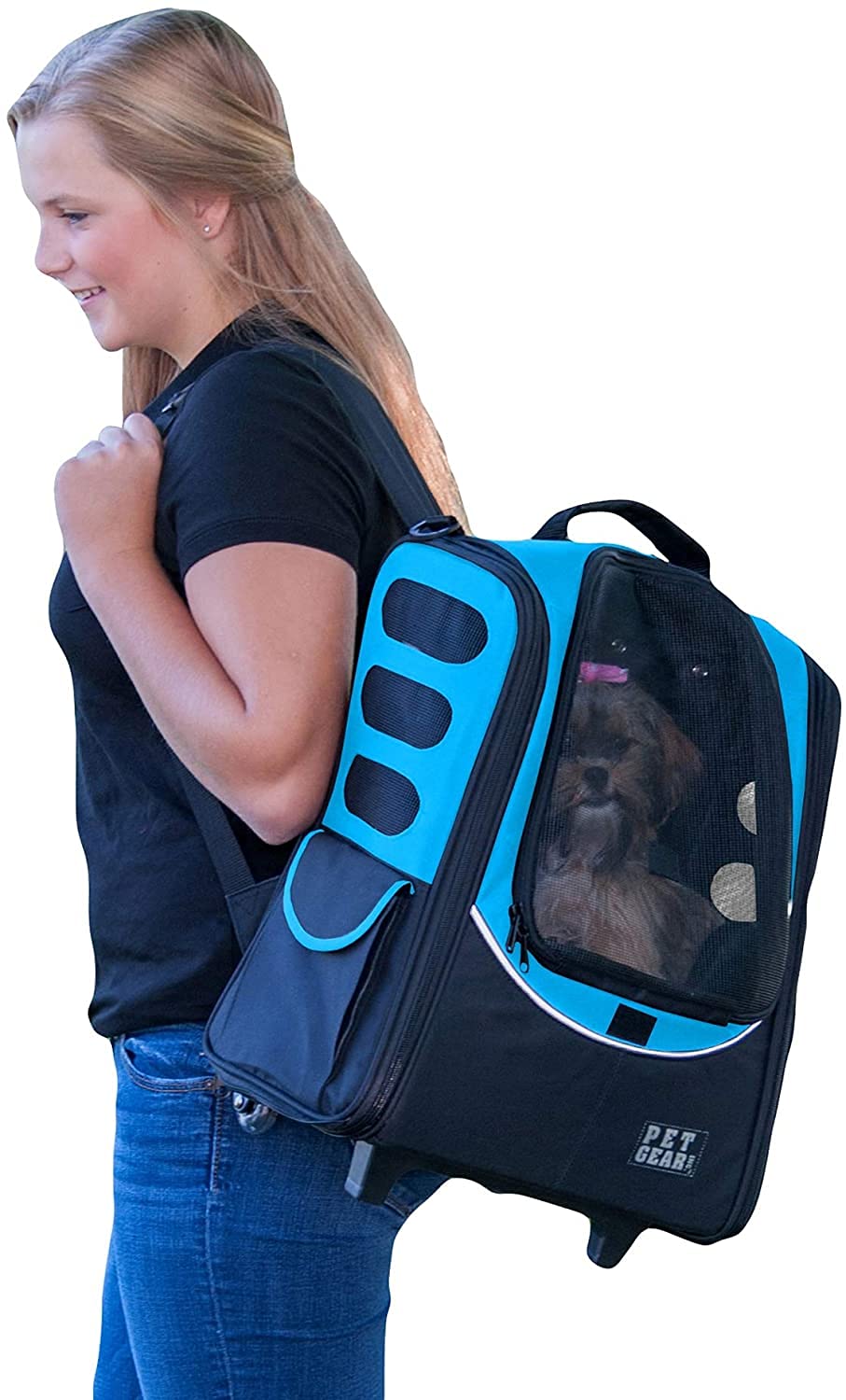 Ocean Blue Pet Backpack X6484