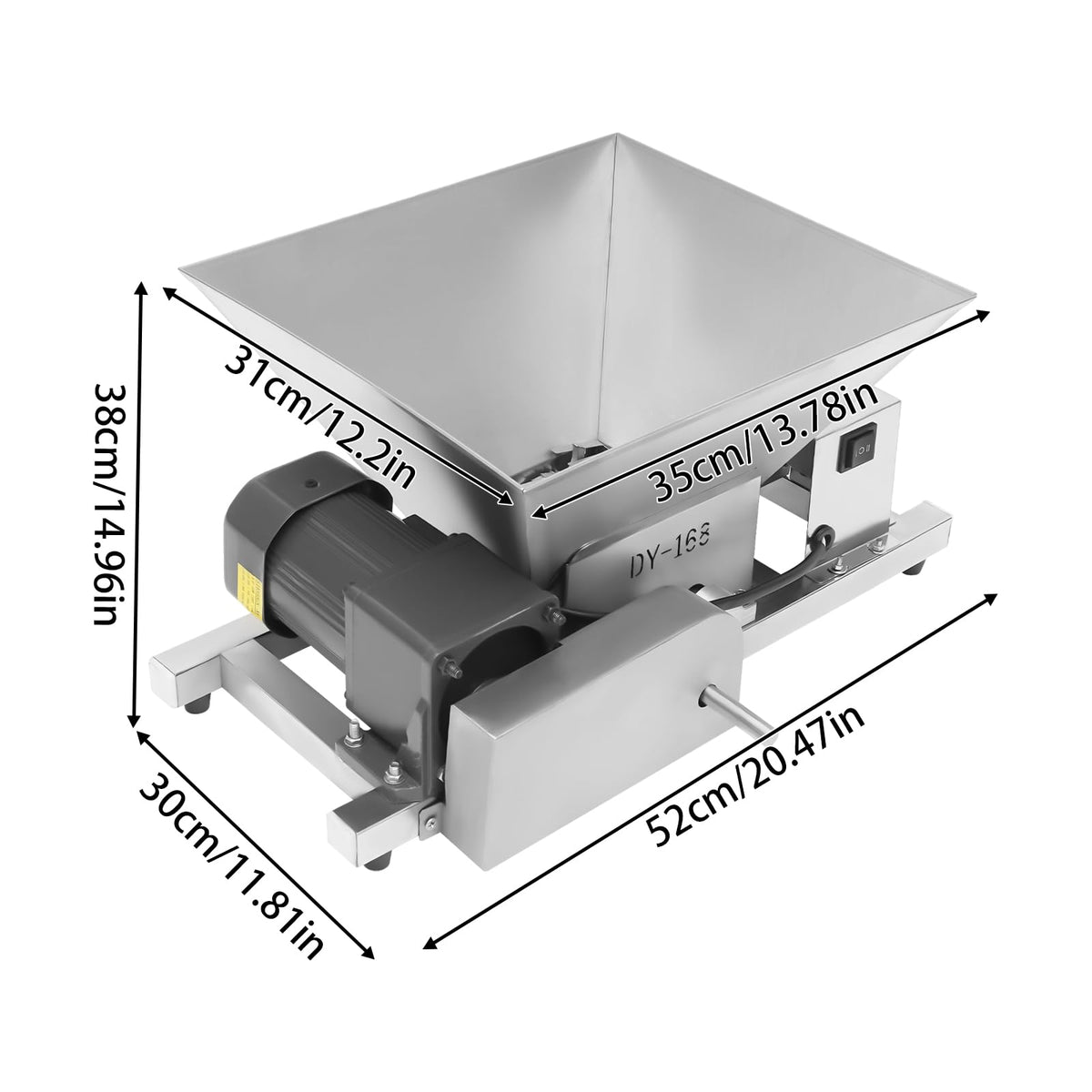 4L Stainless Steel Electric Fruit Crusher N25683