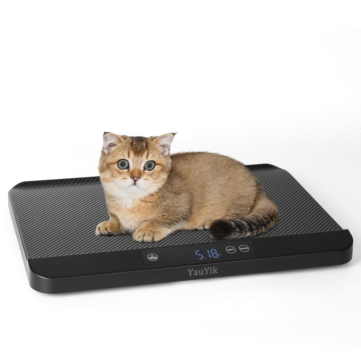 Digital Pet Scale with Non-Slip Mat, Up to 88lb, Black H510