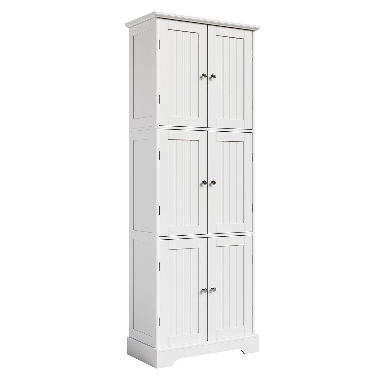63.2" Tall Bathroom Storage Cabinet with 6 Doors P814262