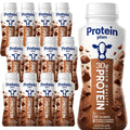 Chocolate High Protein Shake 30g Protein 12 Pack Bottles P954683