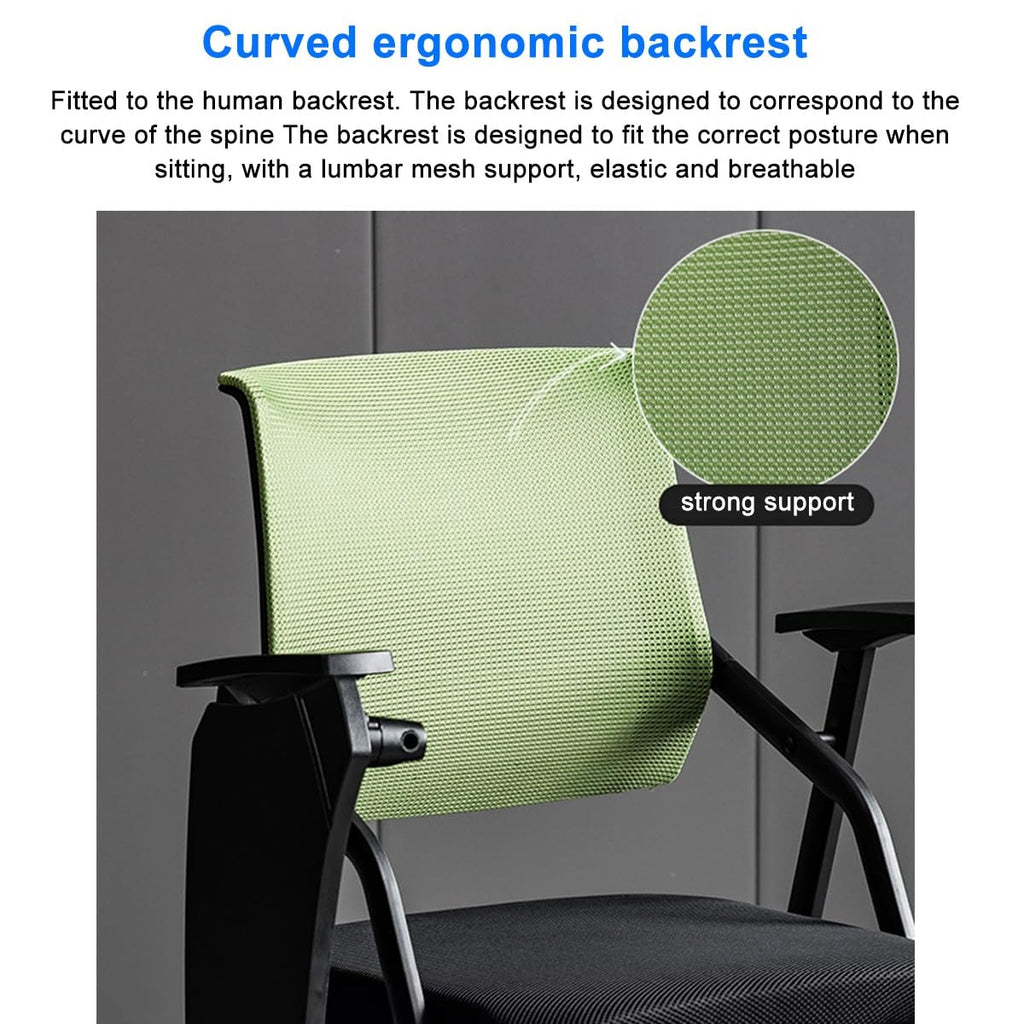Folding Ergonomic Mesh Office Chair with Armrest K80717