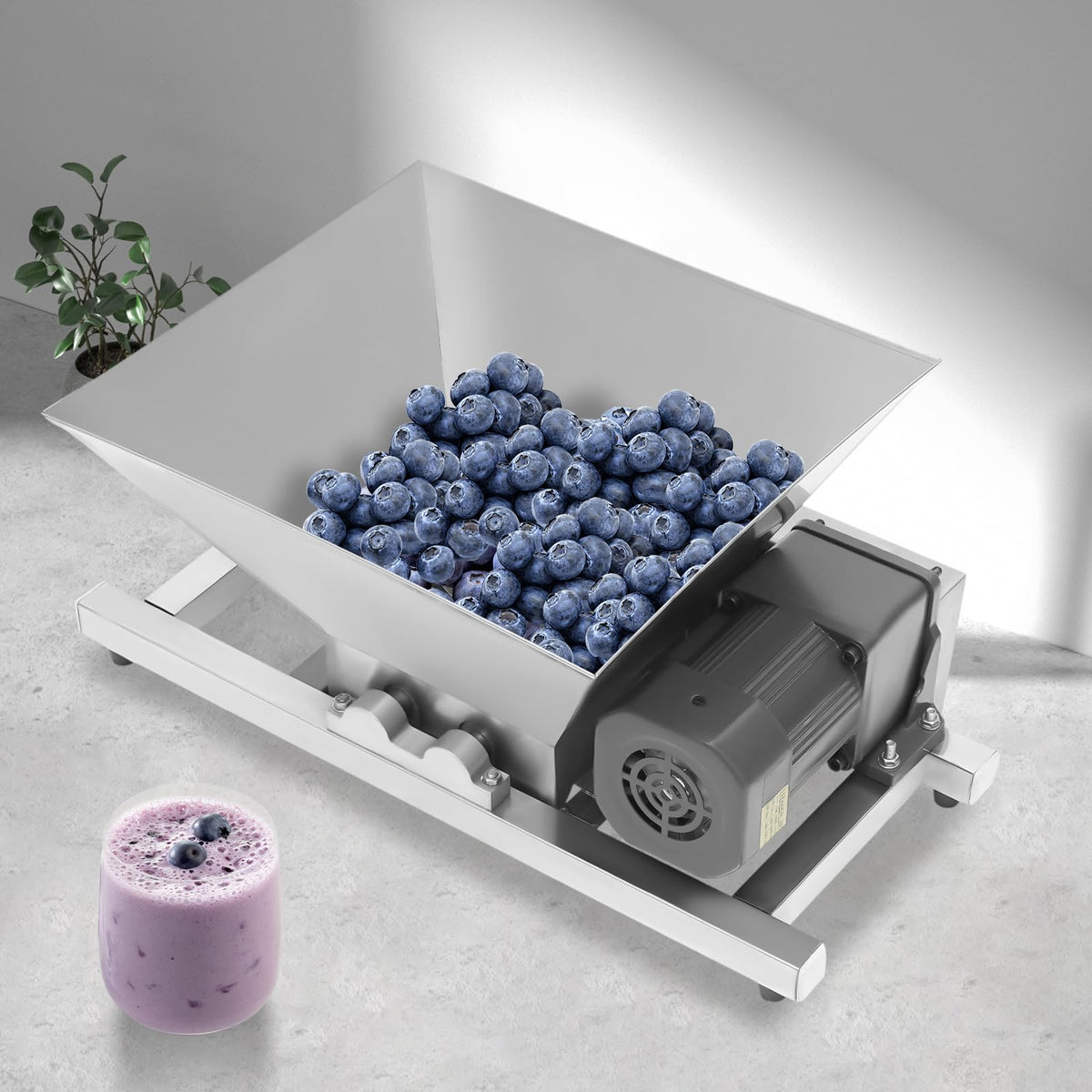 4L Stainless Steel Electric Fruit Crusher N25683