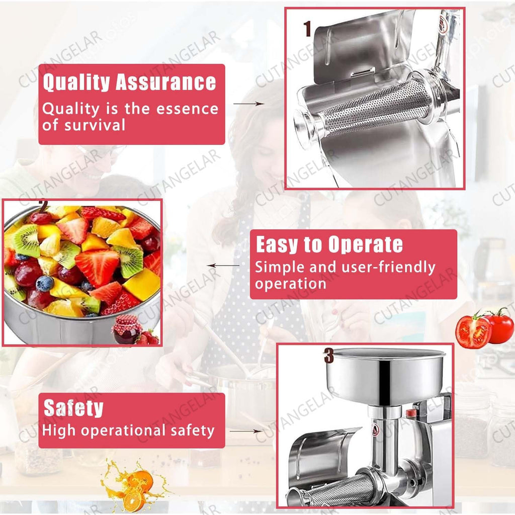 450W Large Capacity Stainless Steel Jam Machine I2698