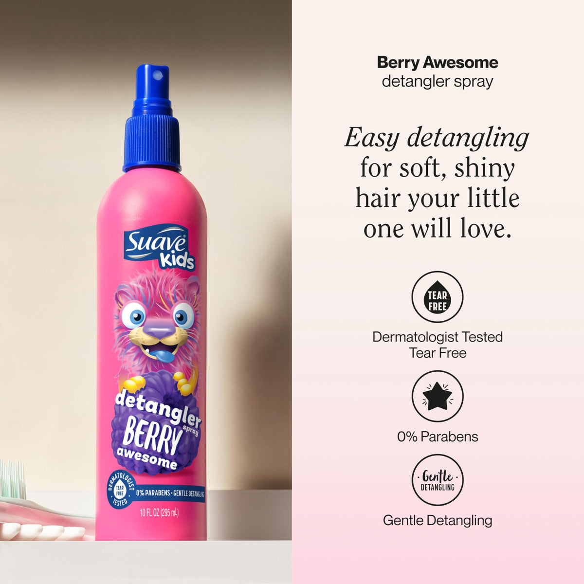 Berry Awesome Detangler Spray 10 oz Pack of 6 H4348