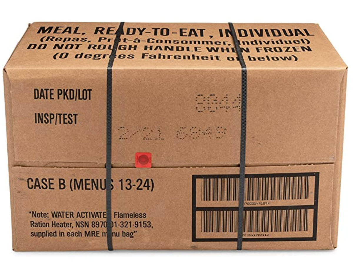 24ct MRE Meals Ready to Eat L295