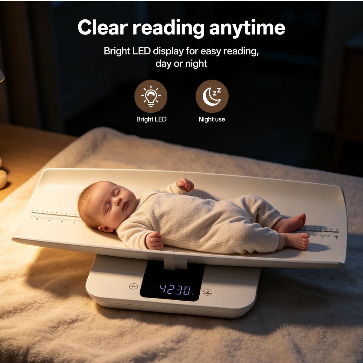 Baby Scale & Pet Scale with Hold Function U8225