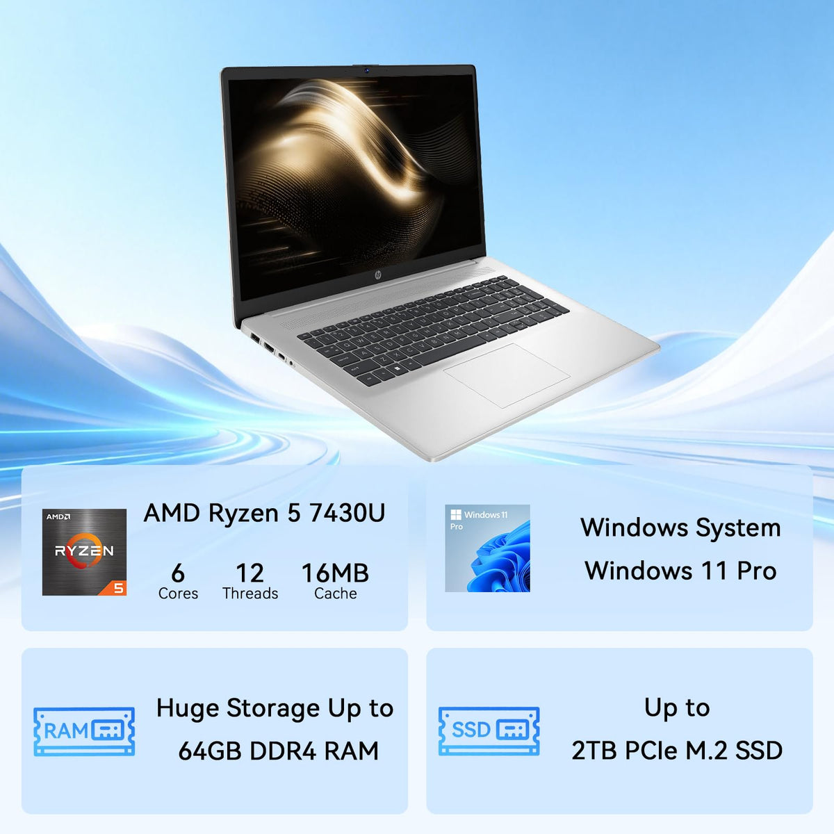 17.3 Inch Touchscreen Laptop D683