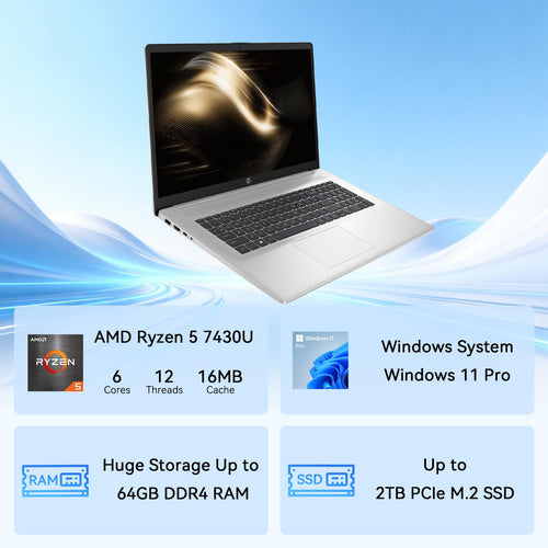 17.3 Inch Touchscreen Laptop D683