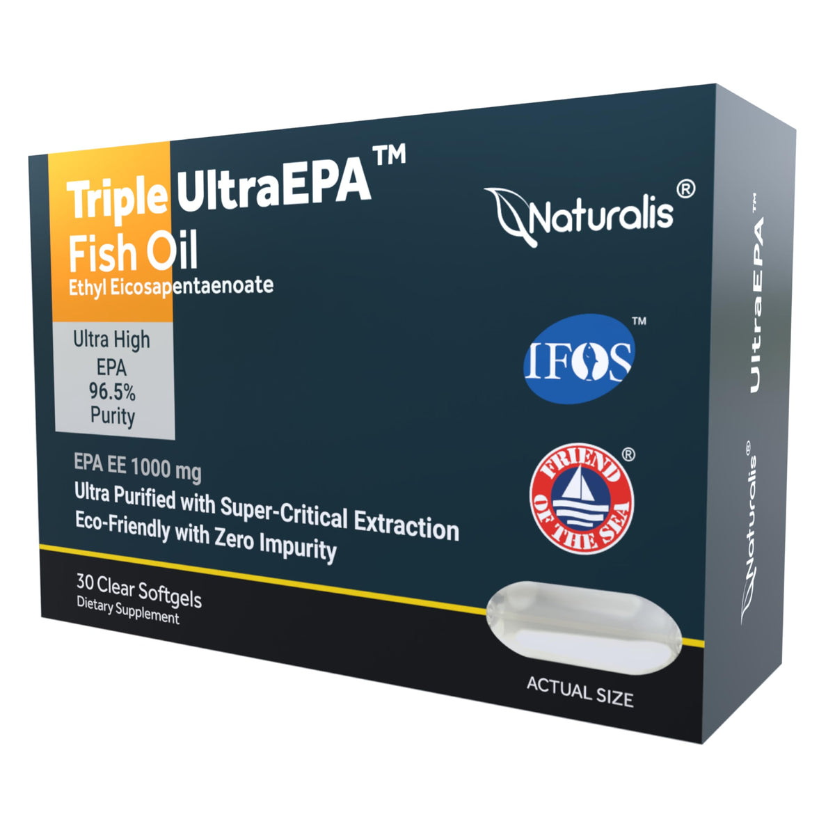 Fish Oil 1000mg 30 Softgels T897
