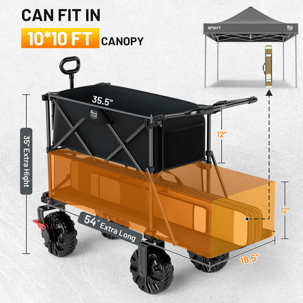 Double Decker Wagon 400L Capacity 450lb Load X983704