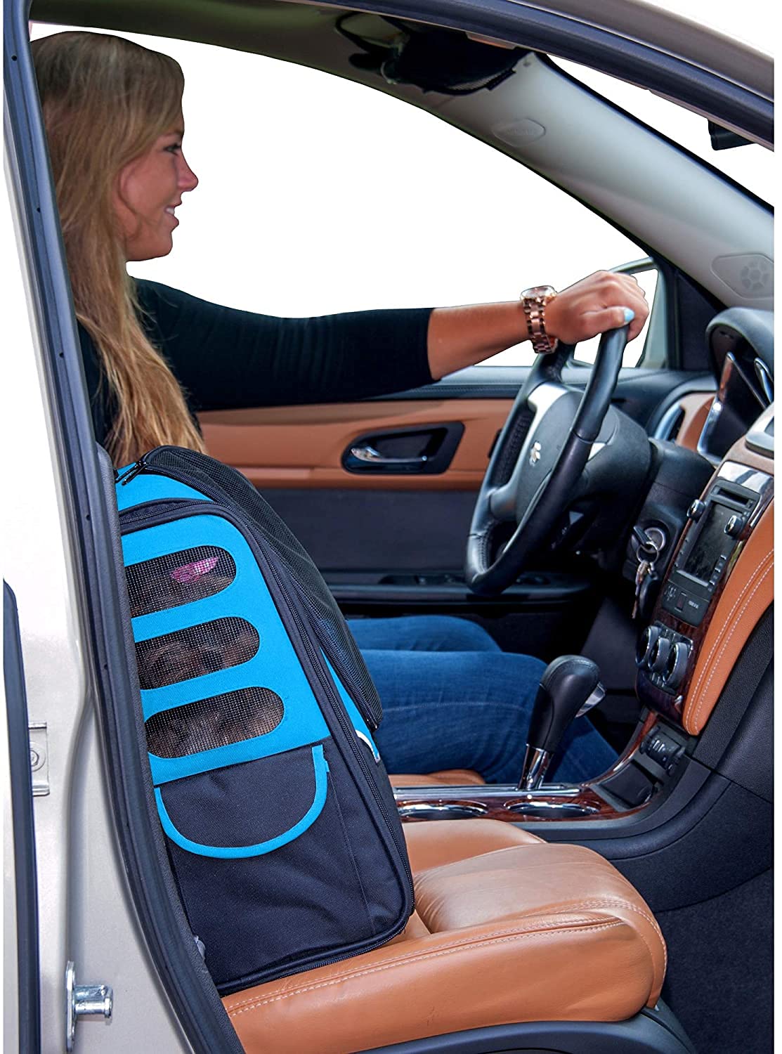 Ocean Blue Pet Backpack X6484