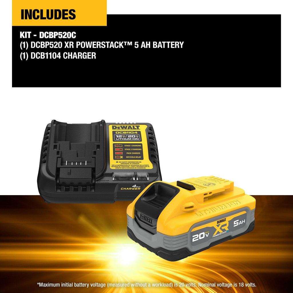 20V MAX Lithium Ion Battery Starter Kit T182