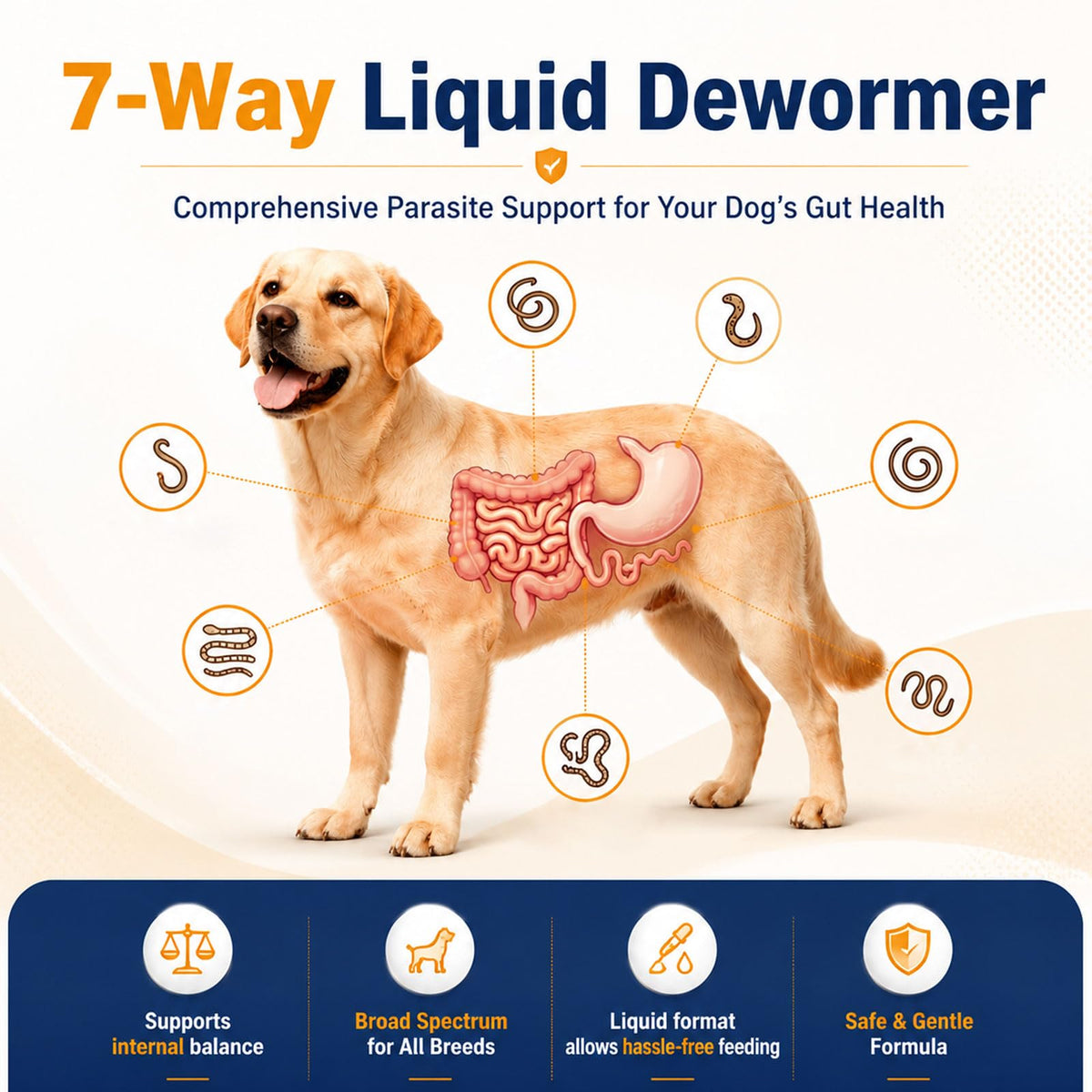Dog Wormer Liquid 100ml F683