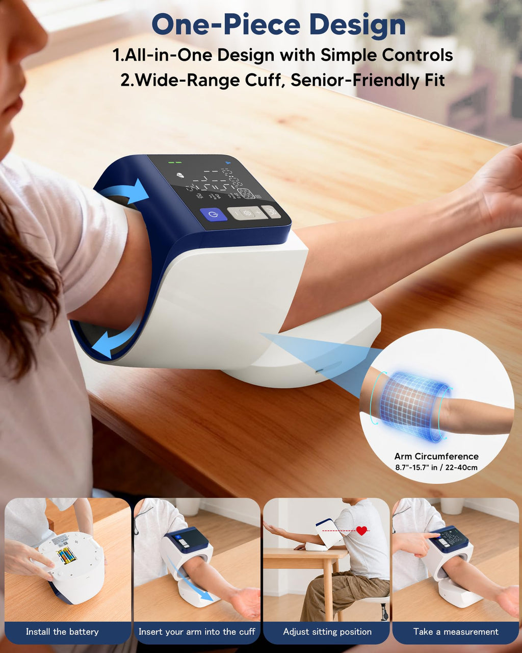 Blood Pressure Monitor Upper Arm F918506