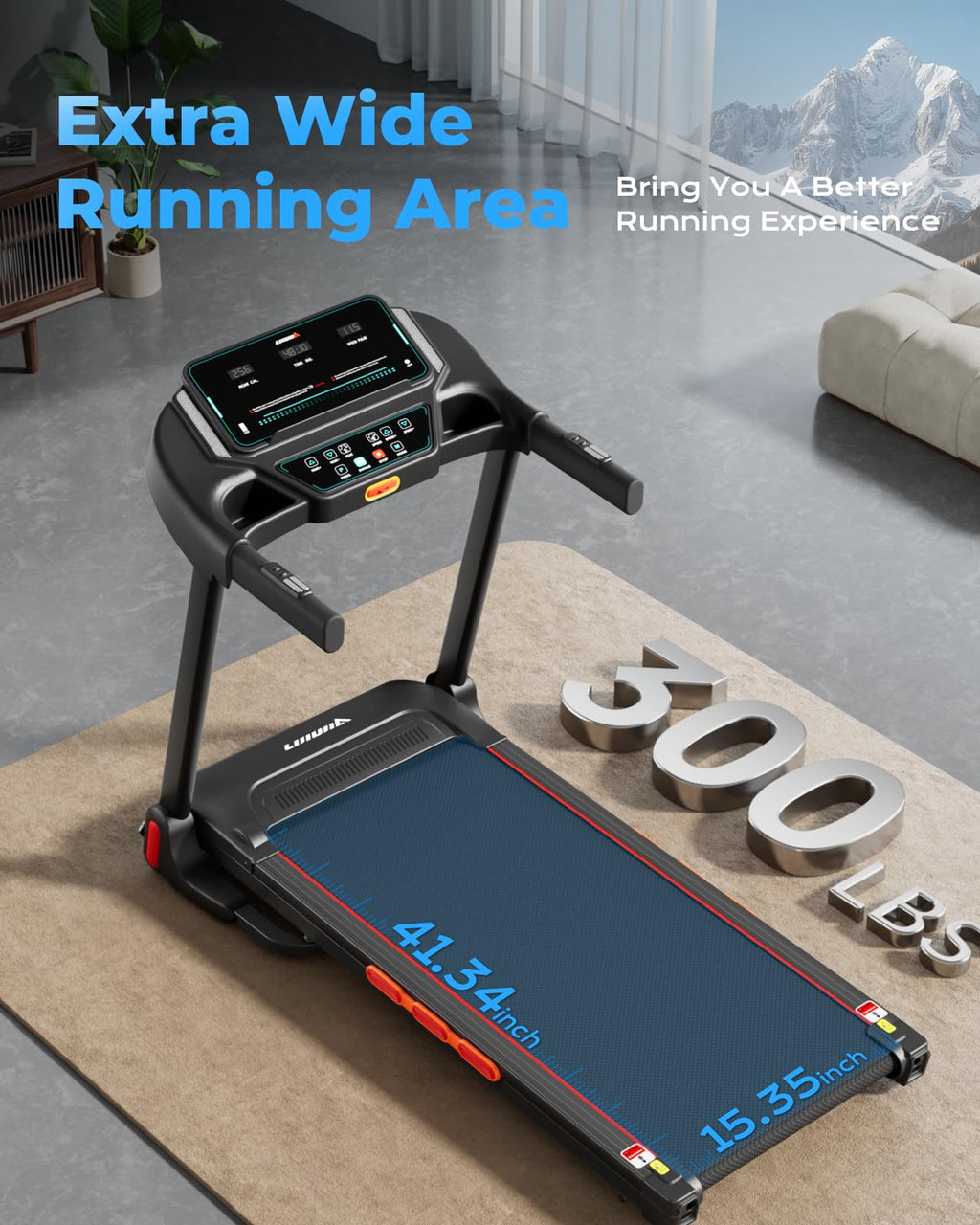Treadmill with 15% Auto Incline O9603