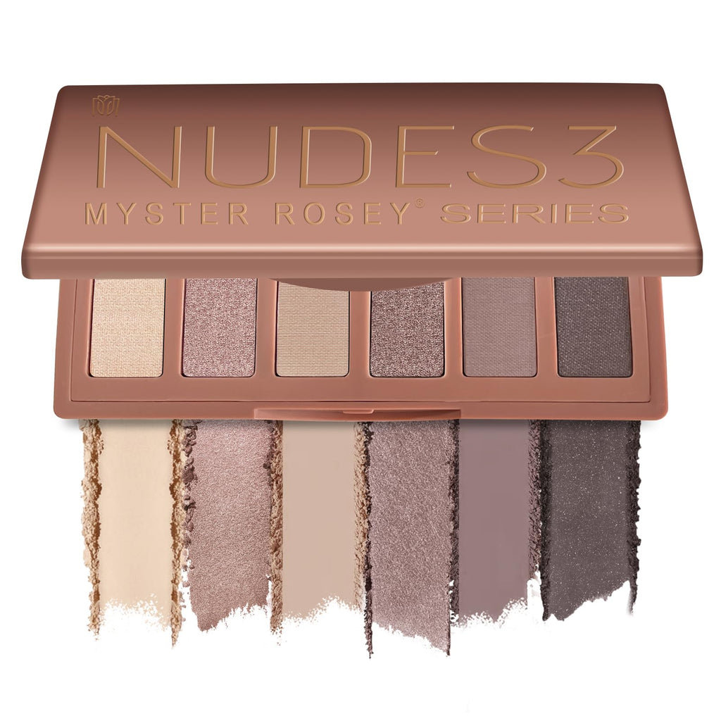 3 Mini Nudes Eyeshadow Palette W46614