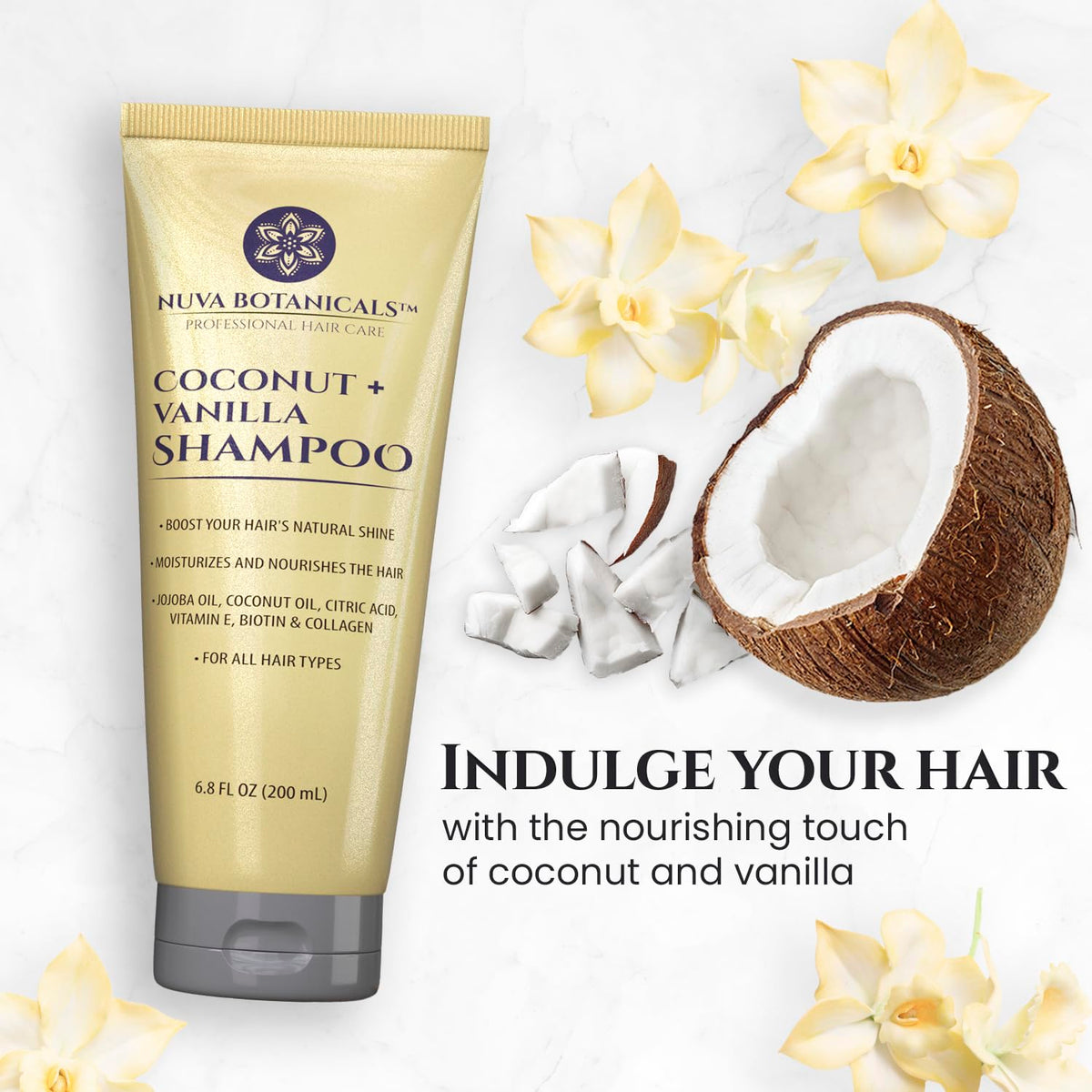 Coconut Shampoo & Conditioner Set 6.8 oz X667