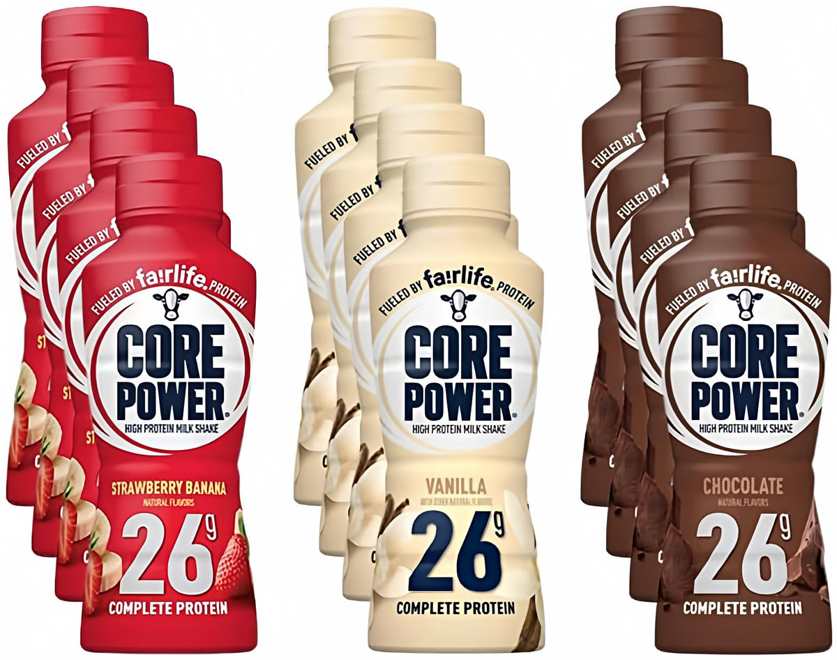 26g Protein Milk Shakes Variety Pack 14 Fl Oz 12-pack D419