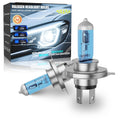 Halogen Headlight Bulbs 9003/H4 High Low Beam 6000K Pack of 2 X257