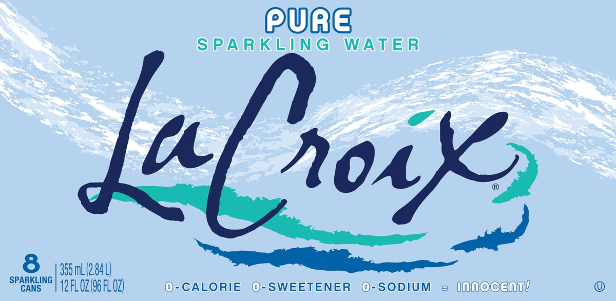 Sparkling Water 12 Fl Oz (pack of 8) W6776