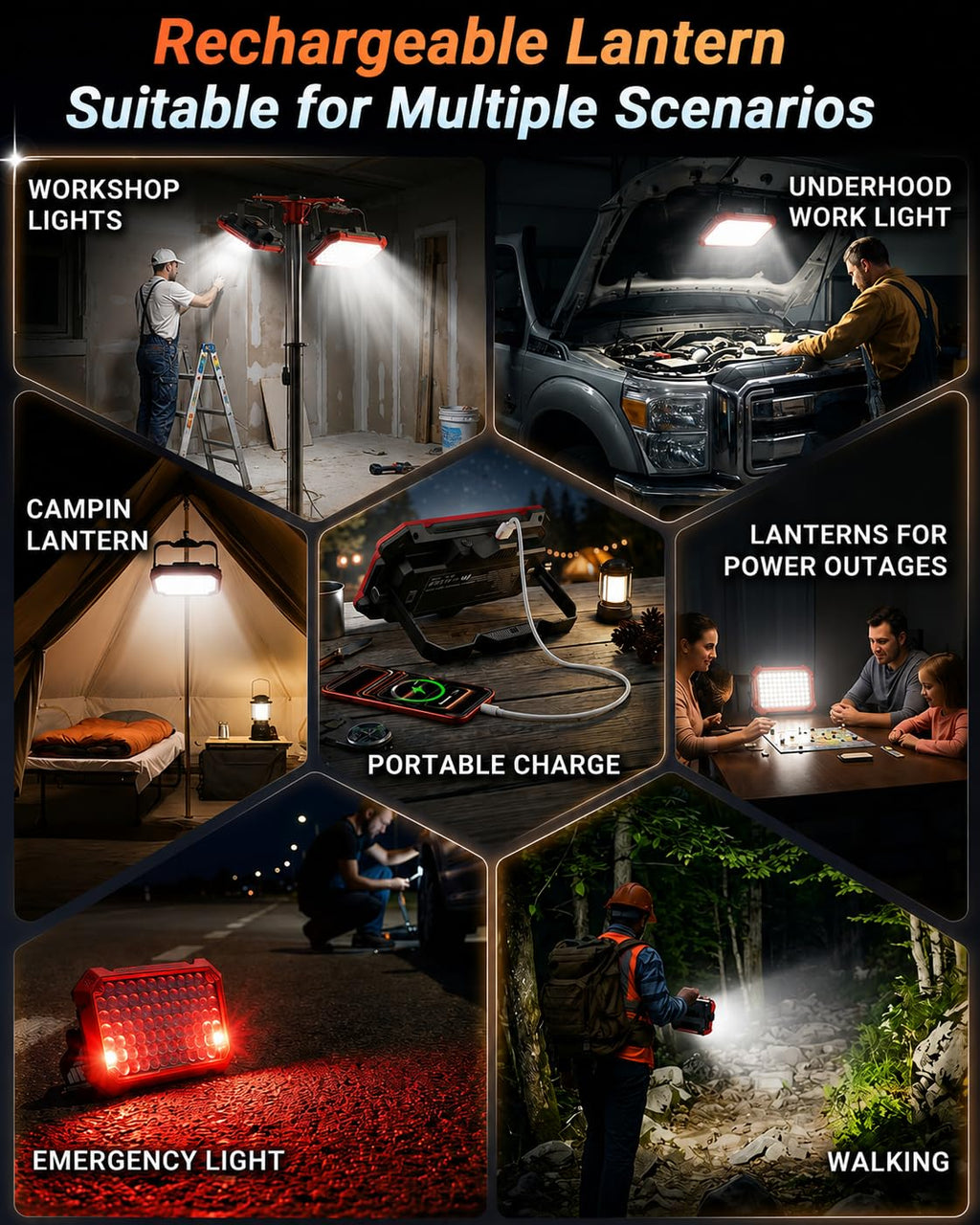 Portable LED Work Light V872658