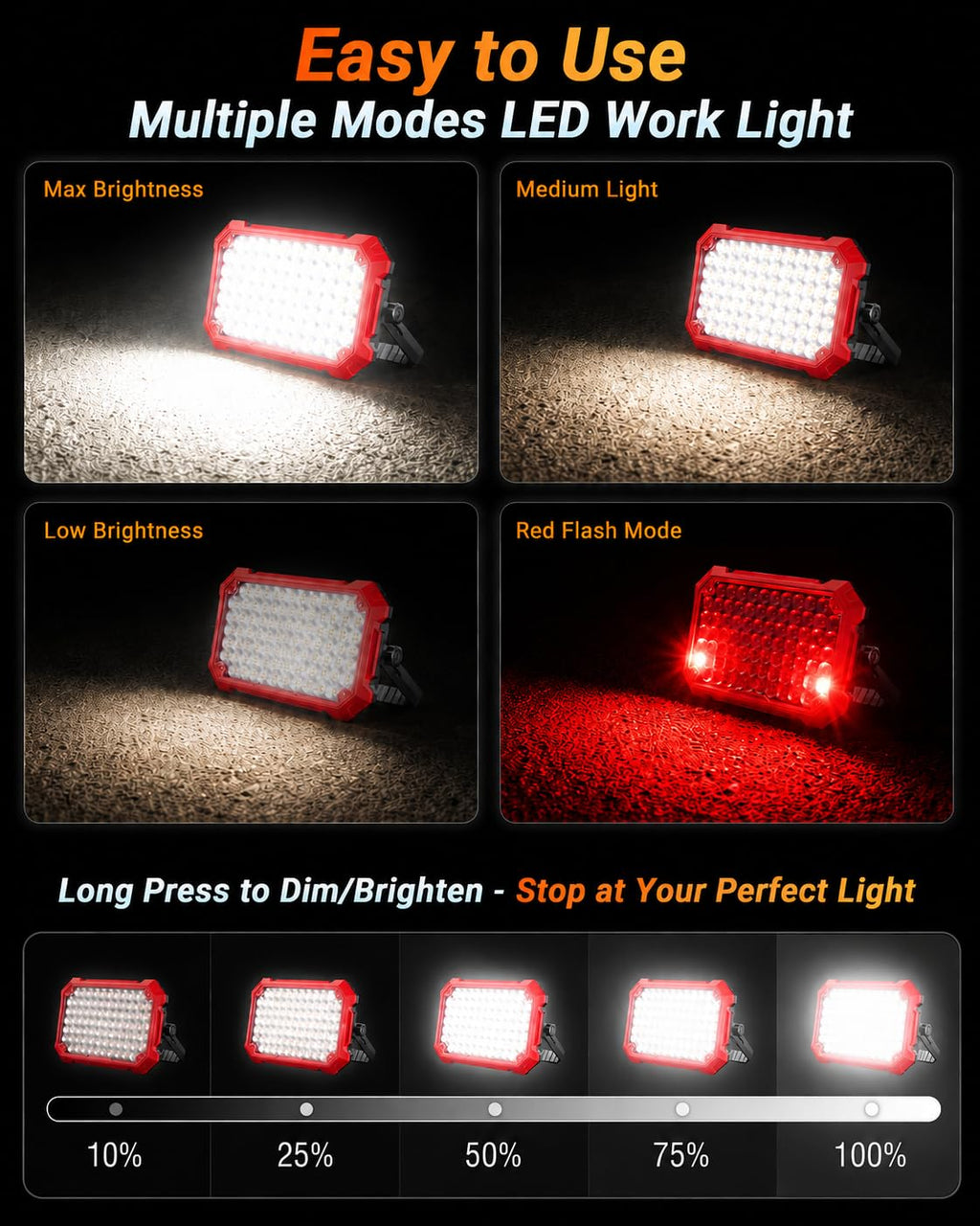 Portable LED Work Light V872658