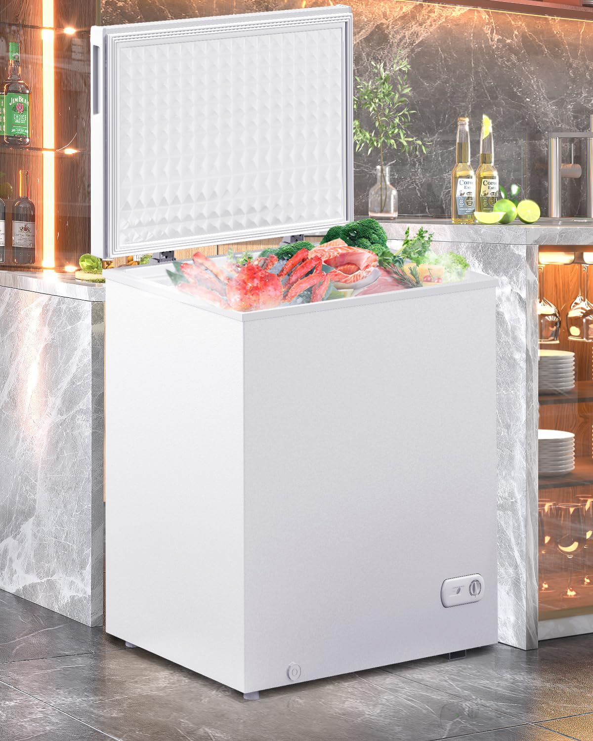 White 10.0 Cu Ft Chest Freezer A7784