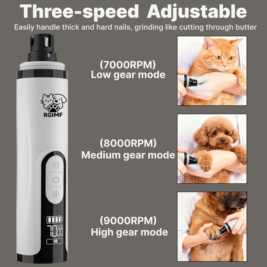 Dog Nail Grinder with Light G6860